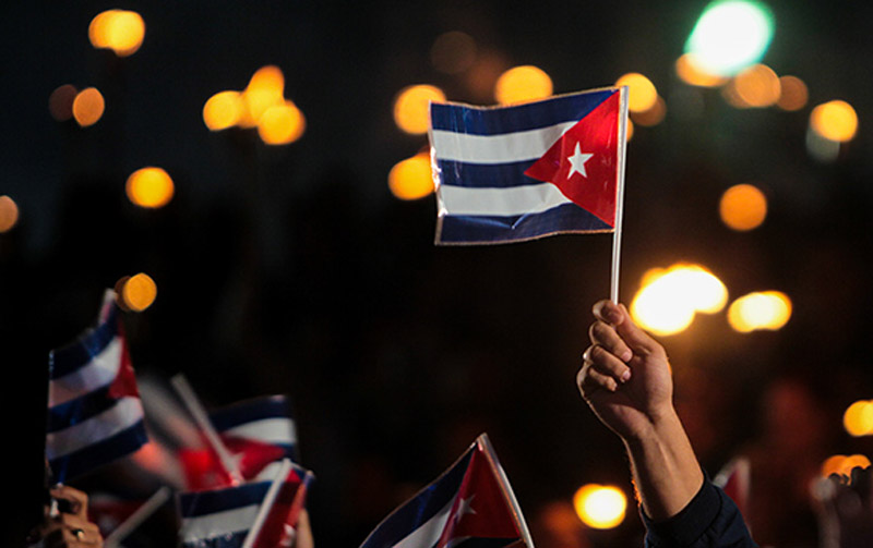 Foto: Irene Pérez / Cubadebate bandera cubana año nuevo