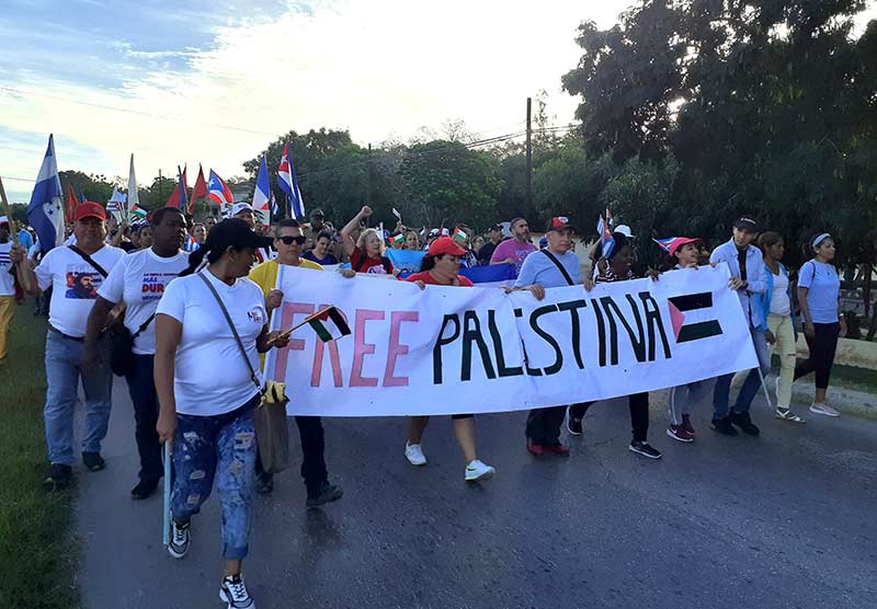 marcha respaldo palestina 3