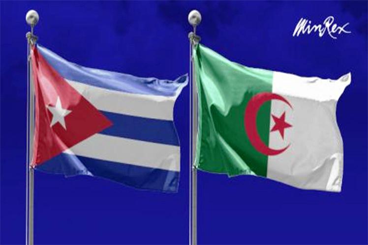 cuba argelia banderas minrex