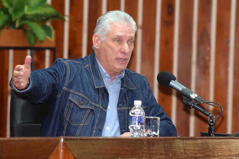 díaz canel reunión HCS 2