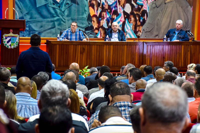 díaz canel reunión HCS 6