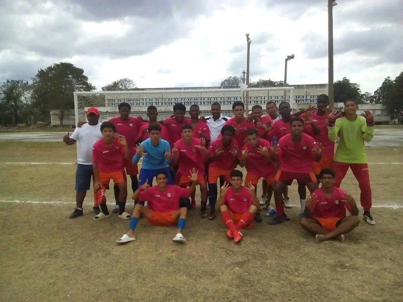 Equipo holguinero de fútbol, categoría juvenil, inició el Campeonato Nacional con par de victorias. Foto: cortesía de Omar Montero. fútbol