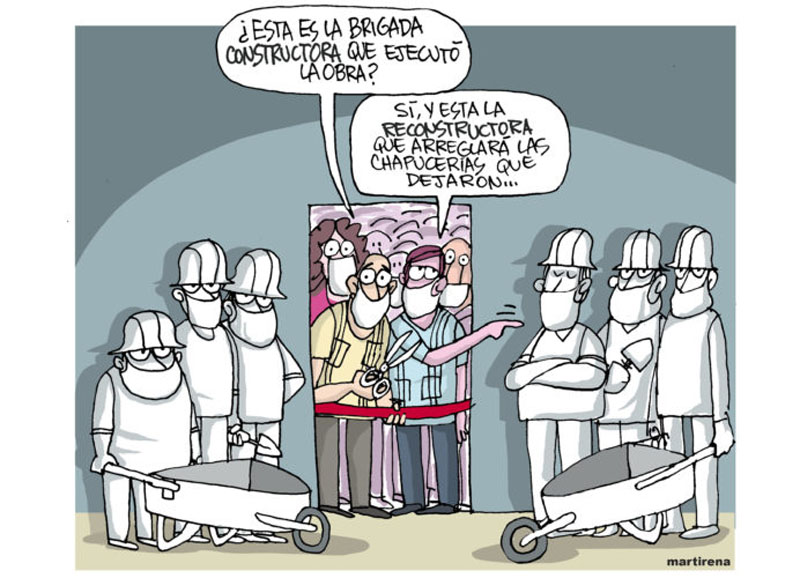 Caricatura: Martirena Chapucerías 1