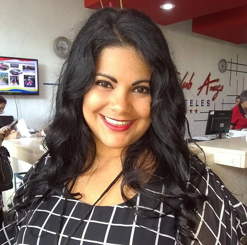 Grethell Cuenca Durán, miembro del Ejecutivo de la Upec en la provincia. Upec aniversario 3