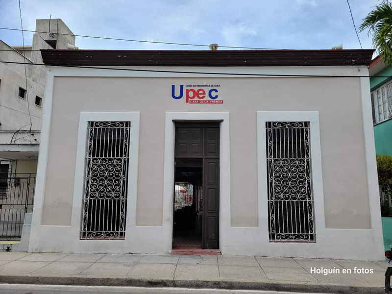 Casa de la Prensa en Holguín. Foto: Holguín en fotos Upec aniversario 5