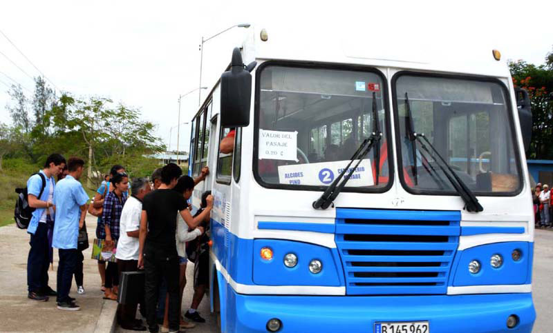 transporte verano