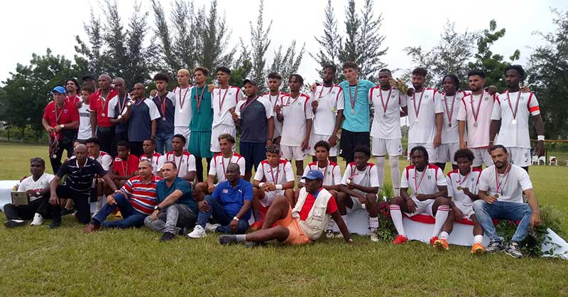 Las Panteras de Holguín lograron el segundo mejor resultado en Campeonatos Nacionales de Fútbol. fútbol panteras Hg 3