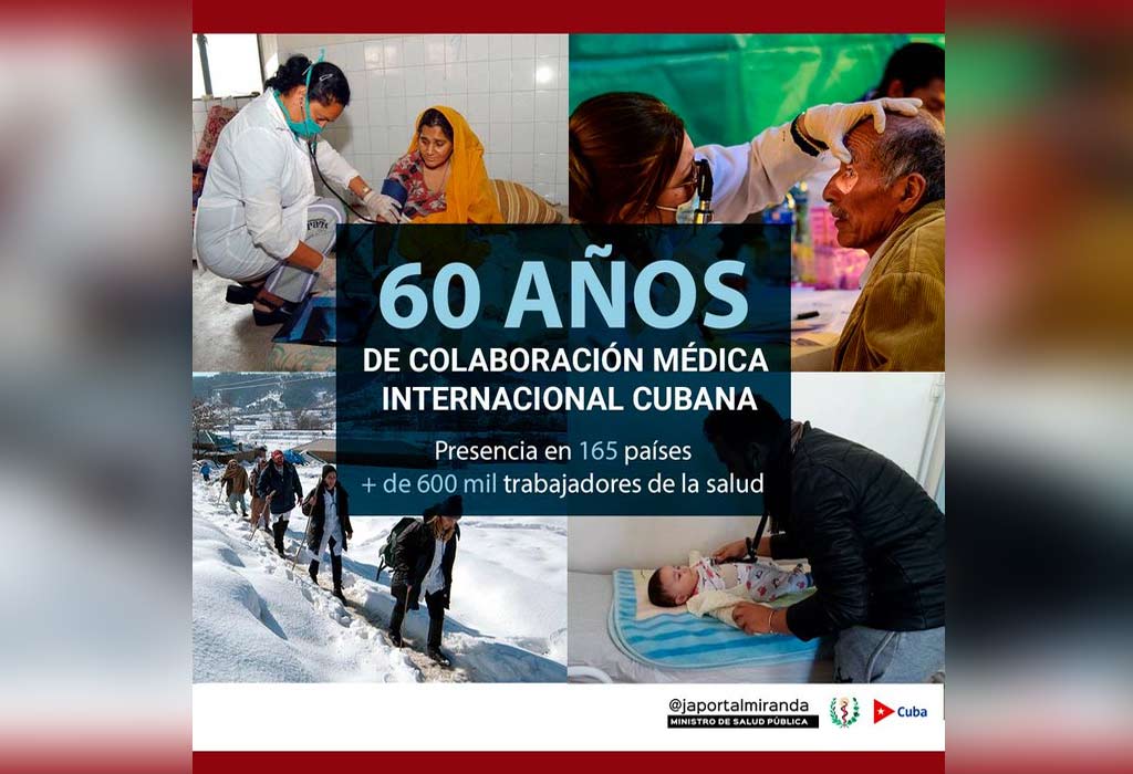 60 anos colaboracion cuba