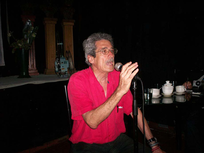 Fernando Pérez, director de cine, en el evento La Cámara Azul (2010) Rom 10 2