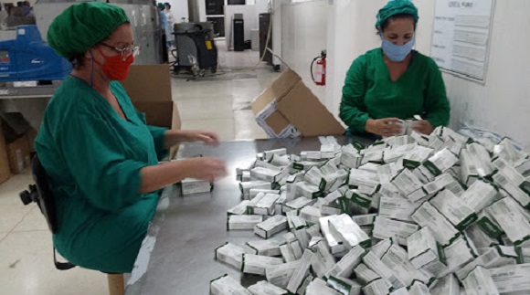 produccion de medicamentos en Cuba