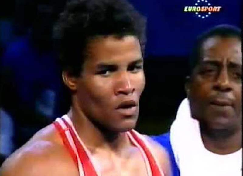 Ángel Espinosa, boxeador. deporte angel espinosa