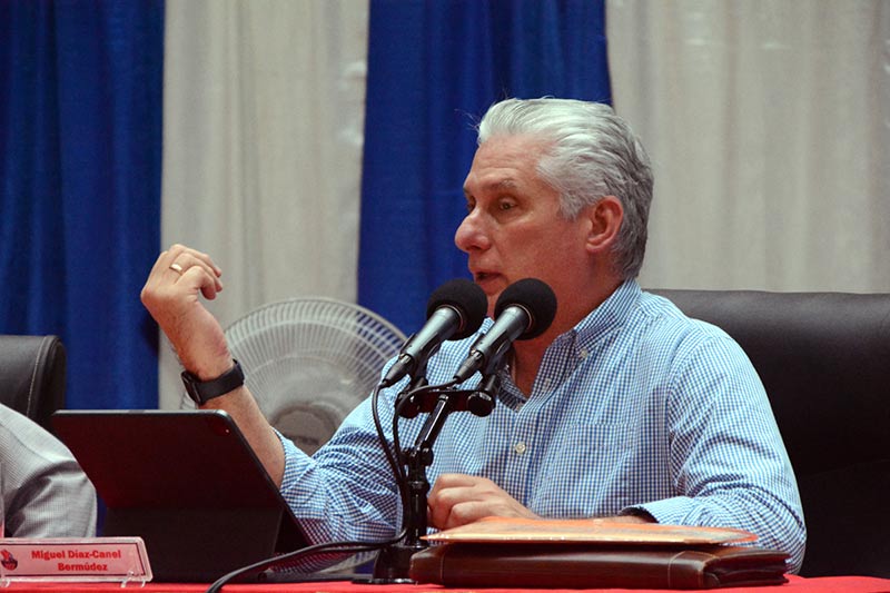 Díaz canel calixto Gcia ATH 5