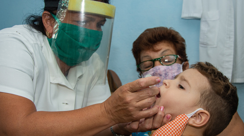 Leandro Pérez Pérez/Adelante antipolio nino