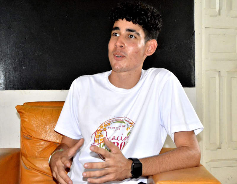 Foto: Alexis del Toro Bruno donaciones1