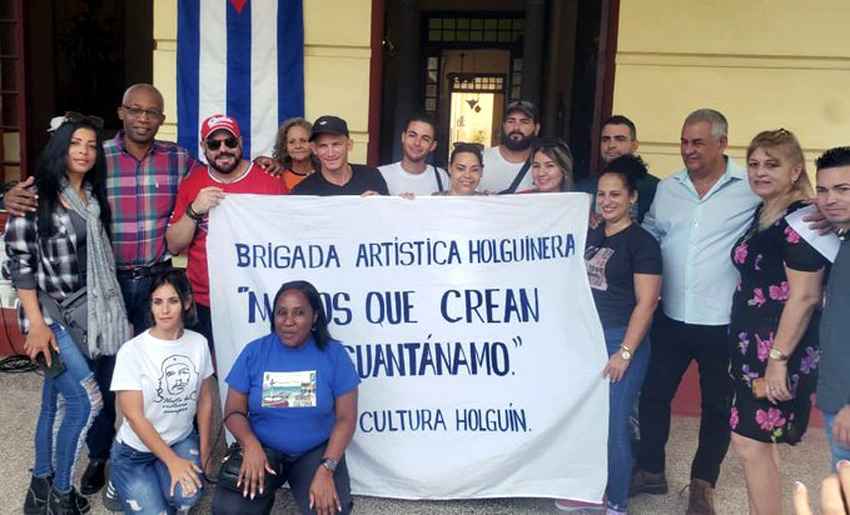 brigada artistica holguinera apoyo guantanamo