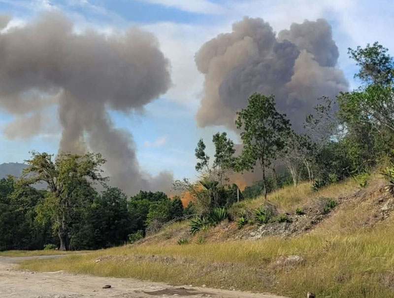incendio melones