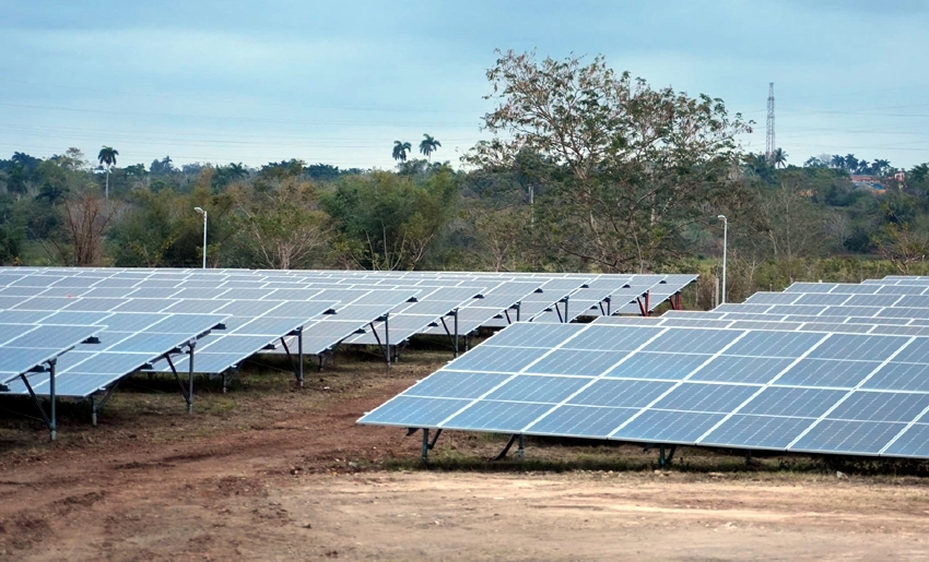 parque fotovoltaico energia solar cuba