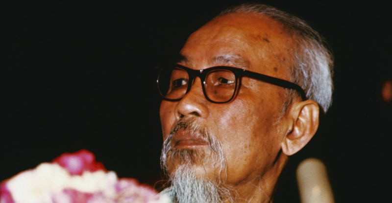 president ho chi min