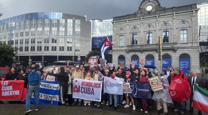 bruselas convoy solidario cuba 1 2026