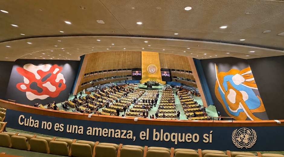 bloqueo contra cuba en onu