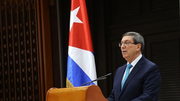 canciller cubano bruno rodriguez
