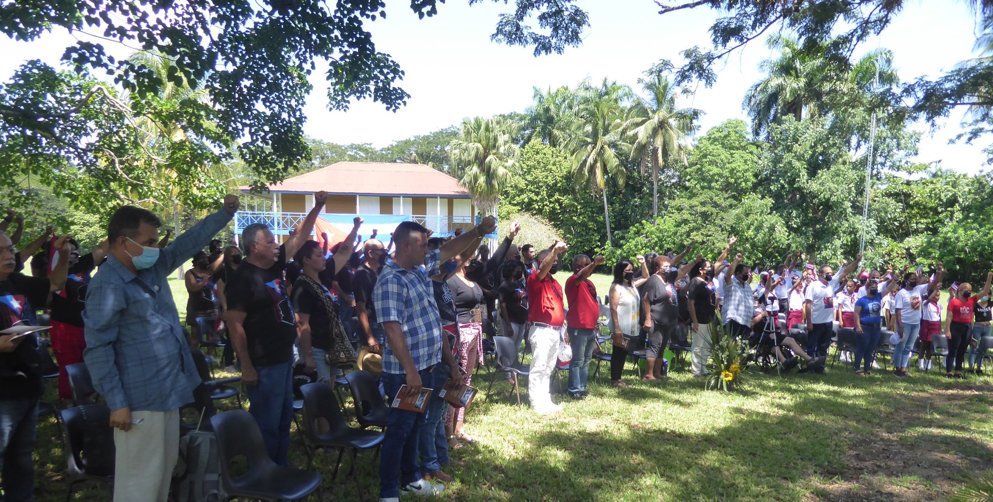 Brigada de solidaridad llega a Birán