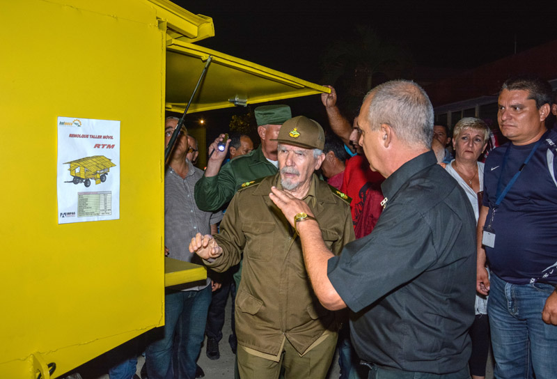 Ramiro visita holguín