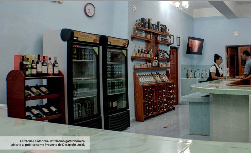 Cafetería La Marieta. Desarrollo local FOTO 4