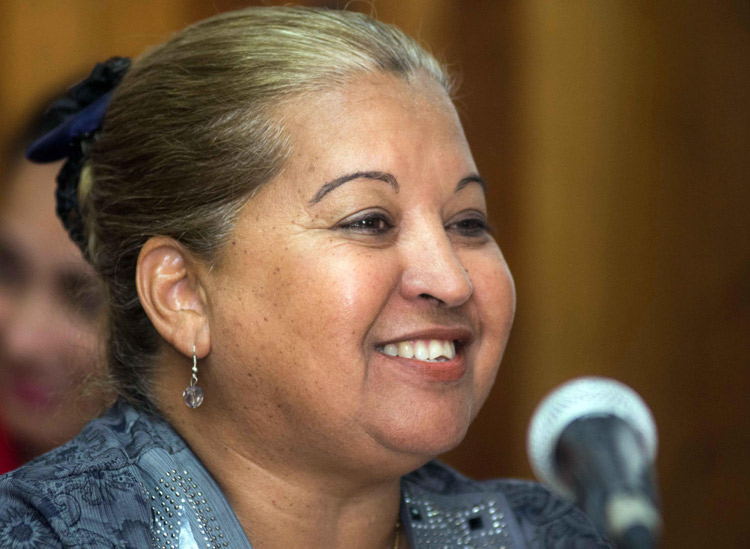 Foto: ACN Teresa Amarelle Boué, miembro del Buró Político del Partido Comunista de Cuba (PCC) y secretaria general de la Federación de Mujeres Cubanas