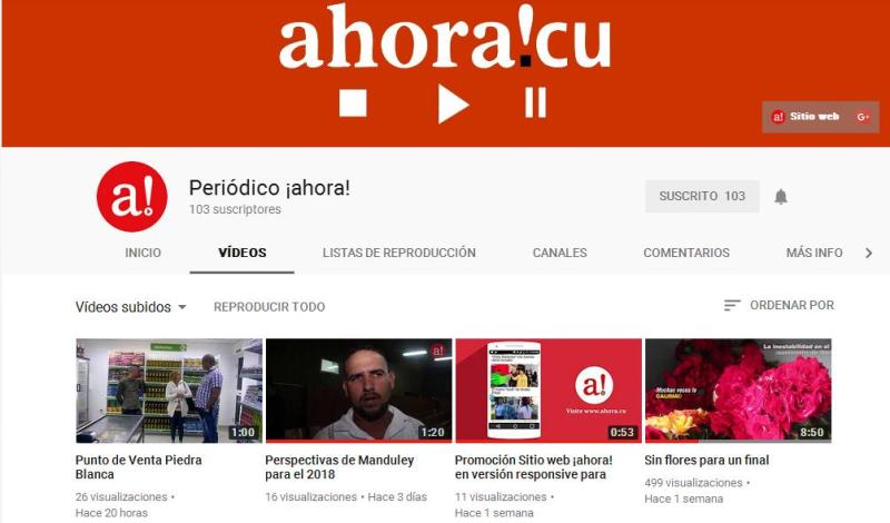 https://www.youtube.com/user/ahoracu/videos