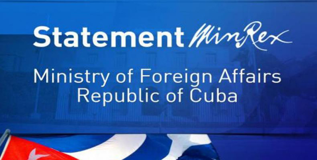 Statement by MINREX