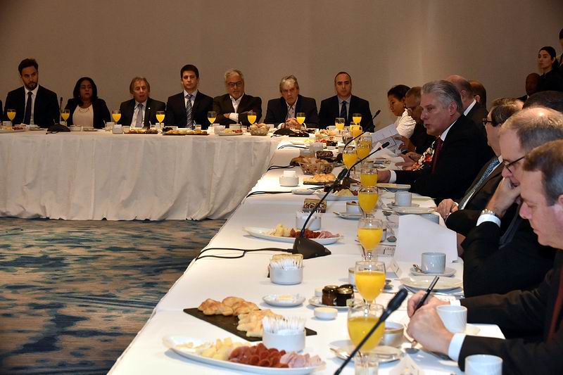 diaz canel empresarios argentinos