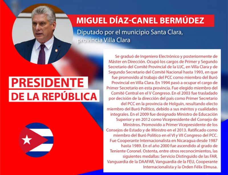 Fotos: Cubadebate diaz canel presidente repub