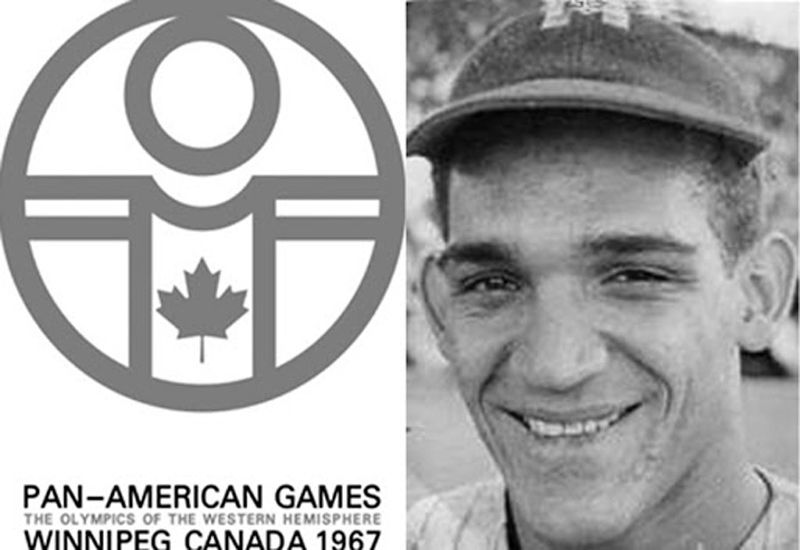 Fermín Lafita debutó con el equipo Cuba en los V Juegos Panamericanos, Winninipeg 67, en Canadá. lafita 1