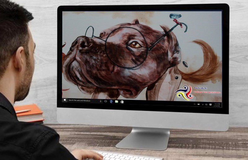 Muestra Iberoamericana de Artes Plásticas se realizará de forma virtual en la XXVI Edición de la Fiesta de la Cultura Iberoamericana. Collage: Ana Maidé Hernández artes plastica fiesta iberoam 2020