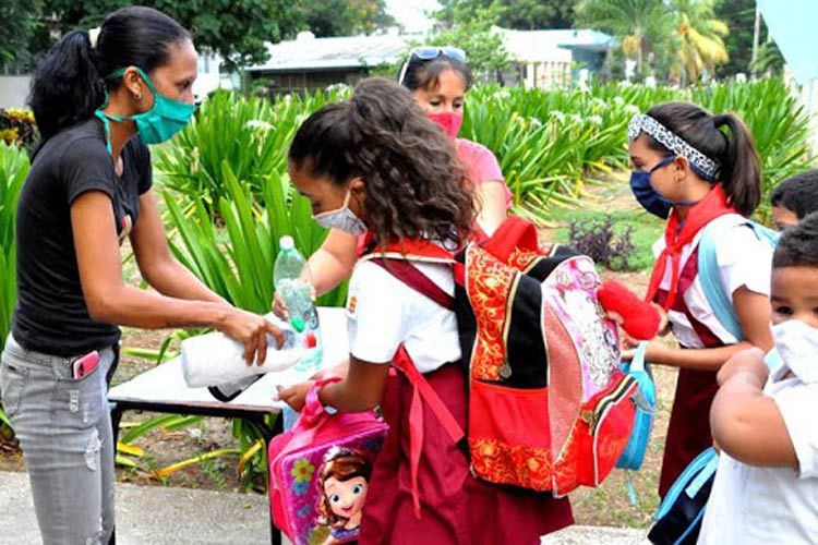 covid escuela