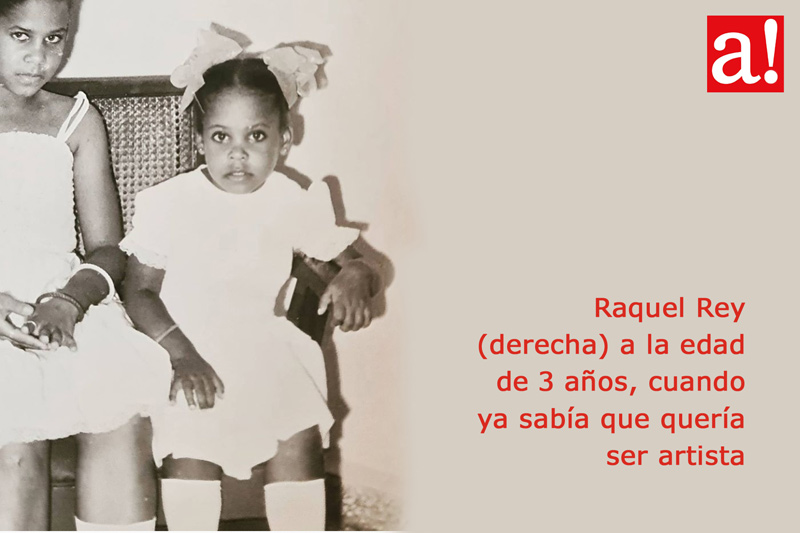 03 RAQUEL REY A LA EDA DE TRES AÑOS