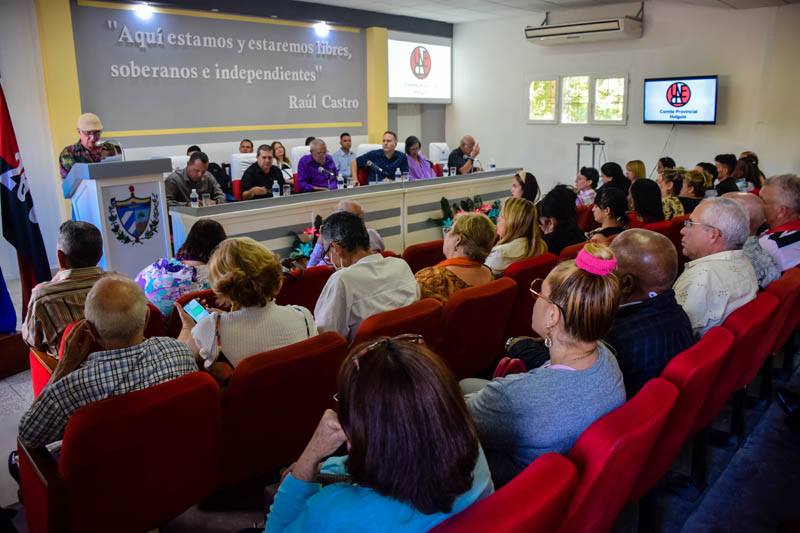 Fotos: Heidi Calderón asamblea UNEAC 1