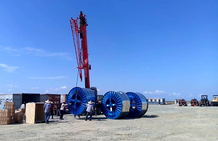 Construction of photovoltaic park Serones Tres progresses in Holguín