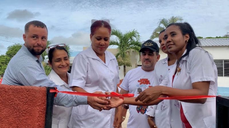 Obras en "San Rafael" saludan el 26 de Julio