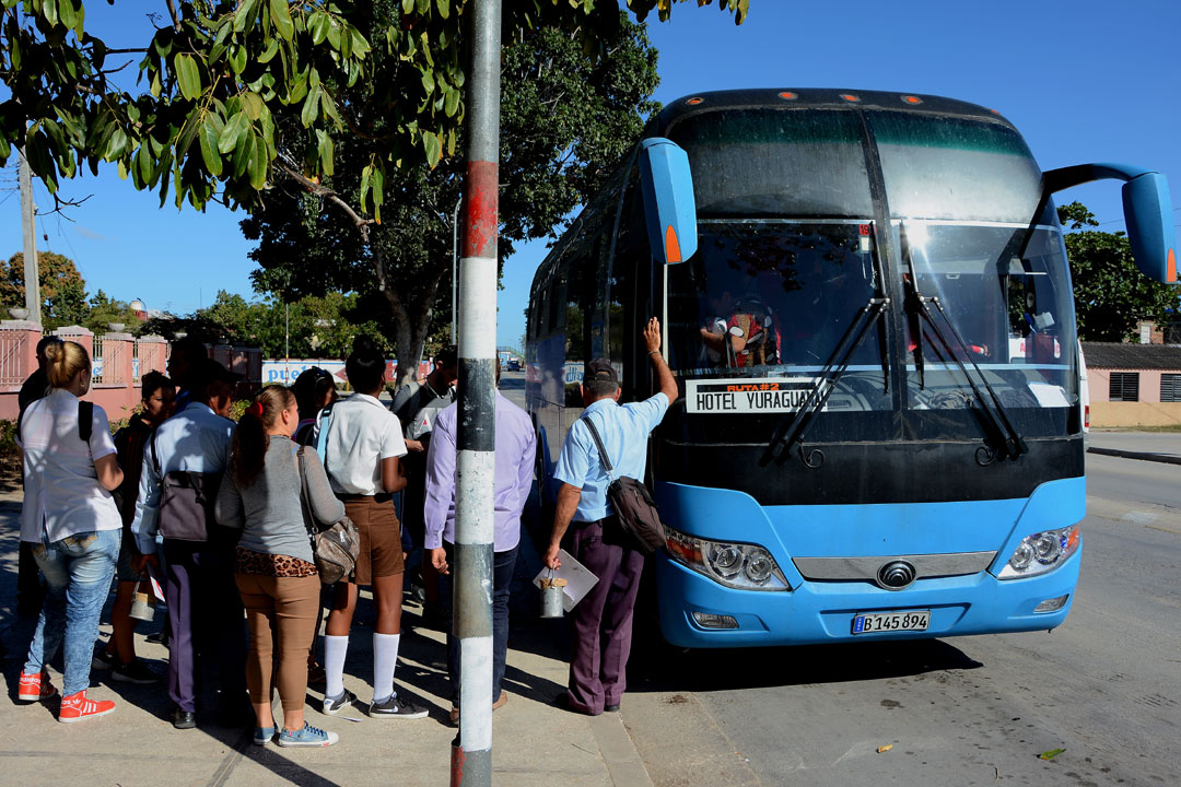 Los ómnibus destinados al transporte obrero también deben recoger en las paradas